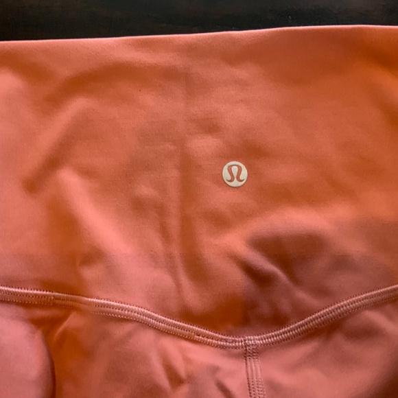 Lululemon Align High-Rise Pants Leggings Rustic Coral 25” Inseam , size 6, - Picture 4 of 5